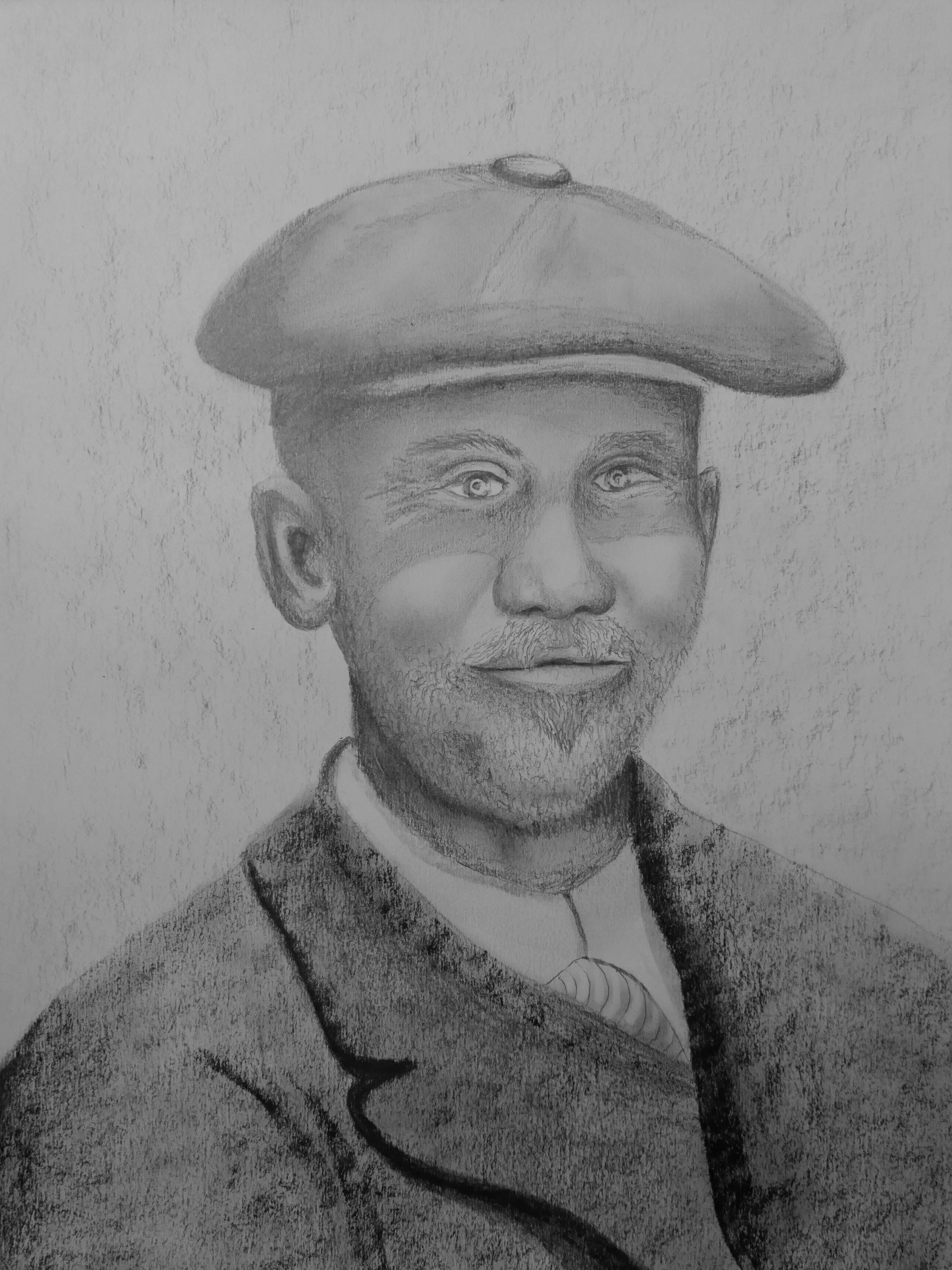 1. Juha Ryynänen. Nimetön. A3. Lyijy. 2018. Kalajoki